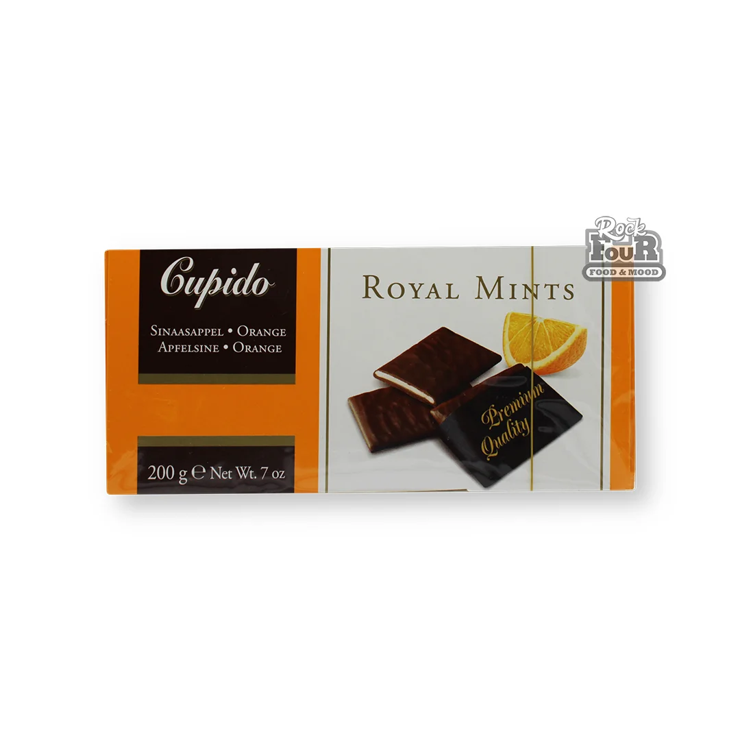 Chocolate "Cupido Royal Mints" Orange 200g